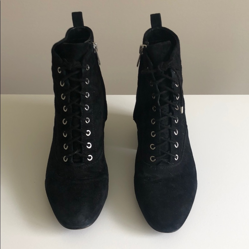 Sam Edelman suede booties.